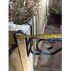Concrete Fence Post Bracket Cream - Fits 4" wide Posts