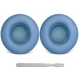 Link Dream Ear Pads for Beats Solo 4 On Ear Headphone Replacement Ear Cushions Memory Foam Earpads Cushion Cover Soft & Comfortable, Noise Isolation, Easy to Install (Slate Blue)