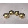 working class choppers SOLID BRASS DOMED HEAD BOLT COVERS harley