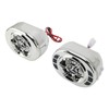 Waterproof Motorcycle Bluetooth Speaker Hands Free Calls Chrome All in
