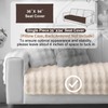 Aucrovee Soft Plush Faux Fur Couch Cover, Thick Warm Fuzzy