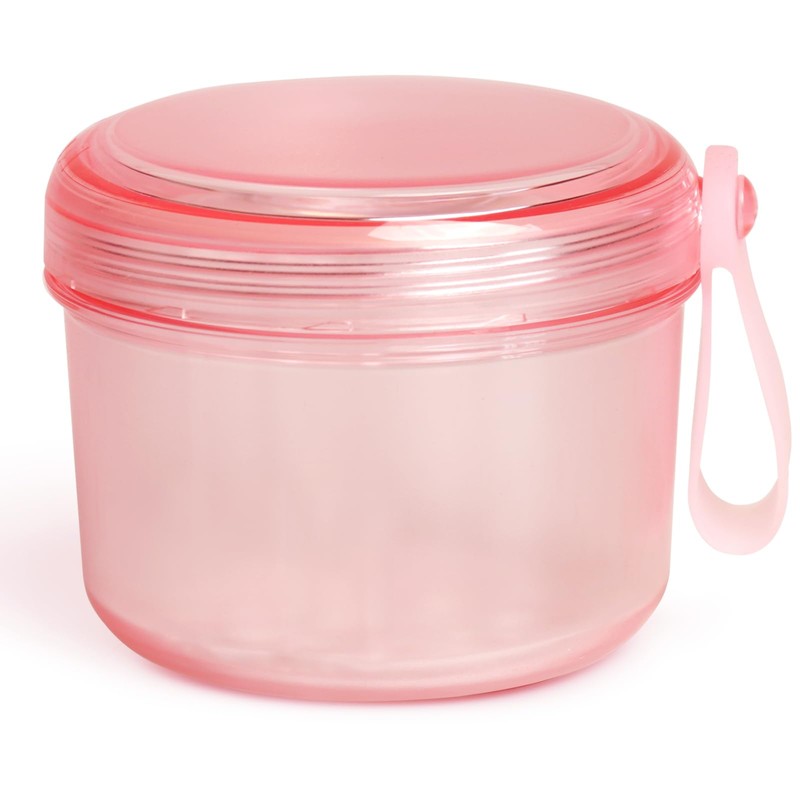 Uouovo Leak Proof Denture Bath Cup Large Denture case Retainer