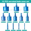 NouraVita 12 PCS Diamond Hole Saw Kit, Drill Bits kit
