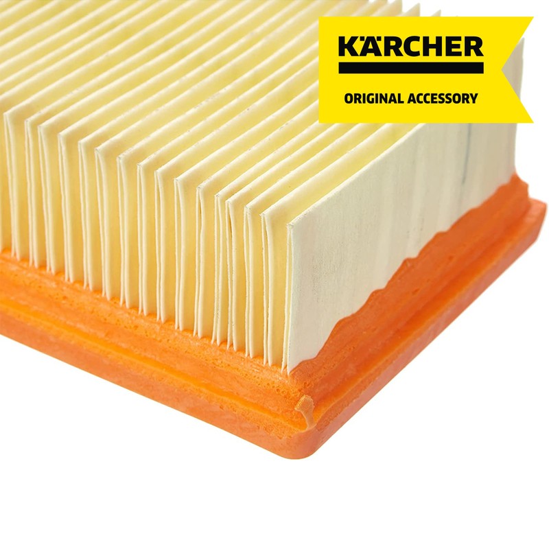 Kärcher 28630050 Flat-Pleated Filter for WD 4/5/6