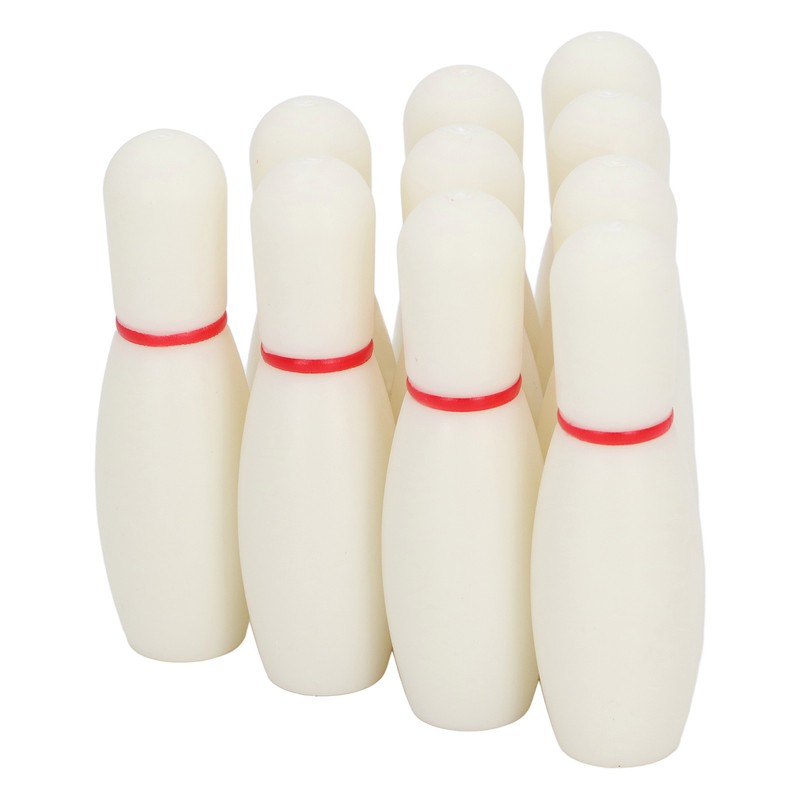 Kids Bowling Set Educational Interactive Resin with 10 Bowling Pins