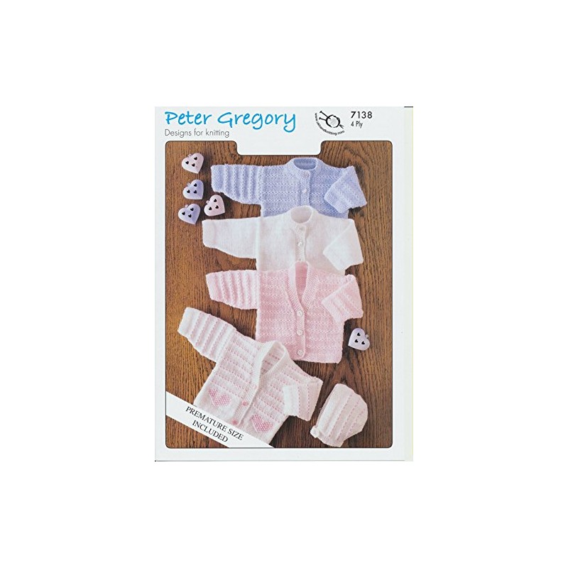 Peter Gregory Gosling & Snow Goose 4 Ply Knitting Pattern