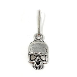 Bravo Bells - Skull Zipper Pull - Made in The USA