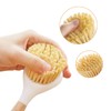 Werownsgso Pack of 2 Washing Up Brush, Scrubbing Brush, Wooden
