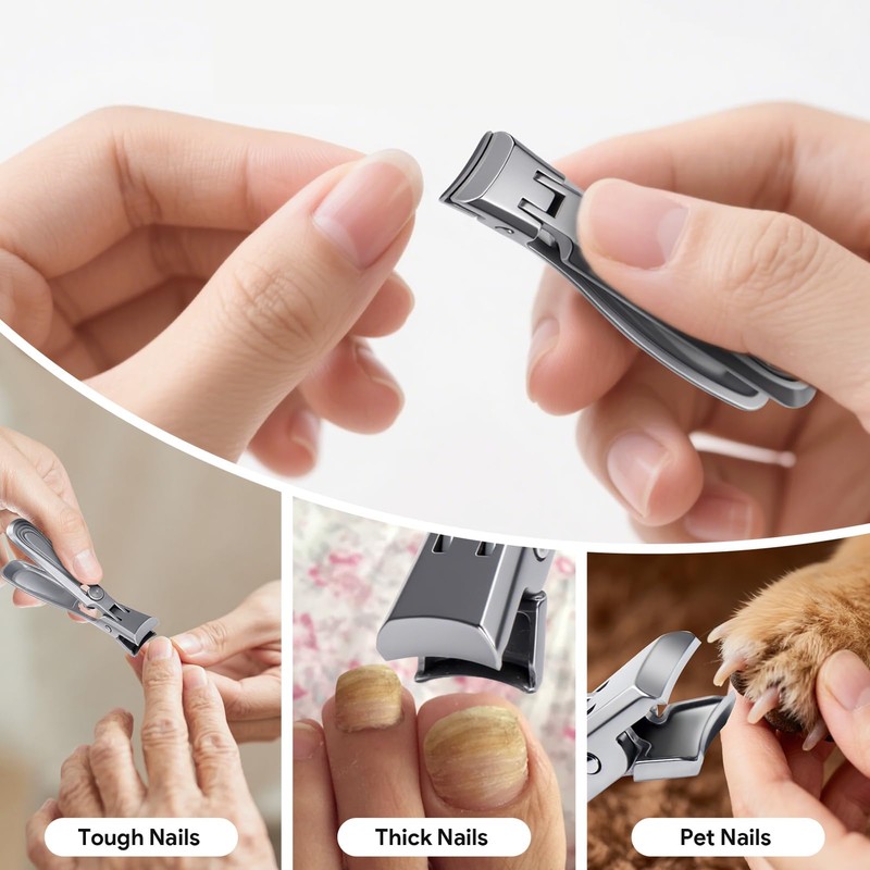 Nail Clippers for Thick Nails, Large Sharp Toe Nail Cutter