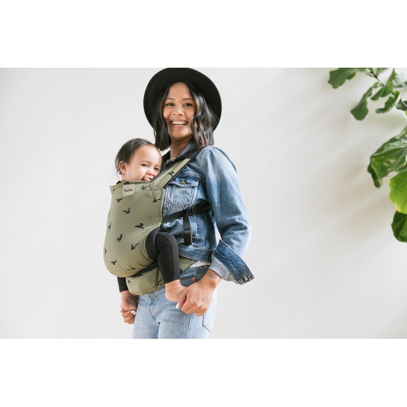 Baby Tula Lite Ripstop Nylon Compact Baby Carrier, Lightweight &