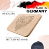 Spruchreif Breakfast board with engraving word heart "Oma", perfect gift