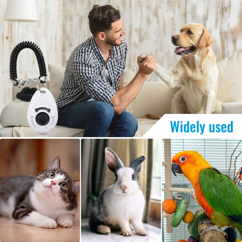 Diyife Dog Clicker for Training, 2 Pack Dog Training Clicker,
