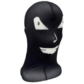ST TS Black Mask, Cosplay, Criminal Disguise, Transformation, Interesting, Black Mask, Events, Costume, Cultural Festivals, Banquets, Christmas, Year-end Party, Halloween (Mask + Tights, M)