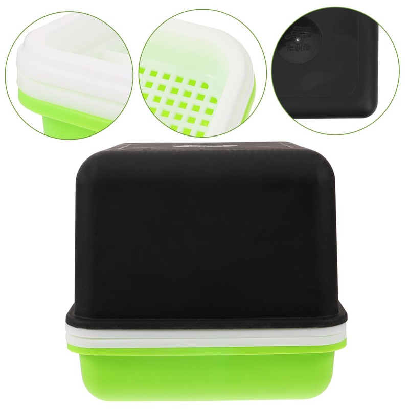 Kisangel Hydroponic Propagation Tray with Cover Convenient Germination Trays for