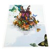 GREETING ART Butterfly Pop Up Card - 3D Cards, Butterfly