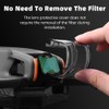 Generic Gimbal Protector Cover Lens for DJI Avata 2 Drone,Transparent