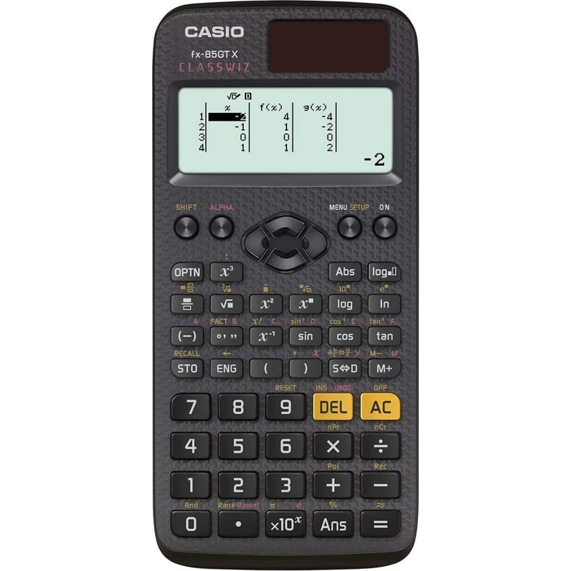 CALCUSO Basic Set Black with Calculator Casio FX-85GT X