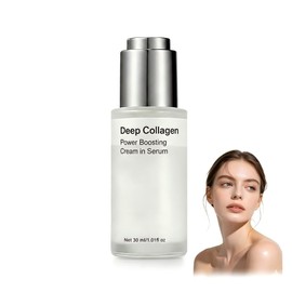 Deep Collagen Serum, Collagen Peptide Serum, Anti-Ageing Serum for Smoothing Fine Lines & Wrinkles, Moisture & Firming Skin Care, Increases Elasticity (30 ml)