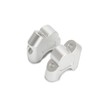 Mikinona 1 Pair 2 Anodized Motorcycle Handlebar Riser Clamp for
