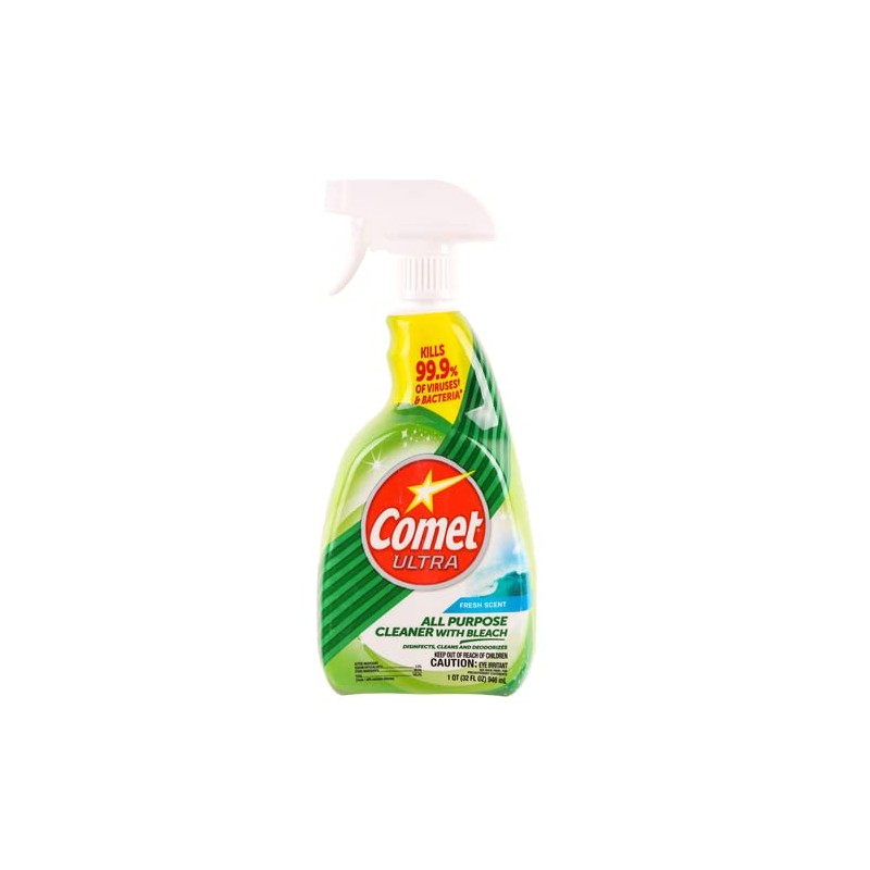 COMET All Purpose Cleaner with Bleach Fresh, 32 Fl Oz