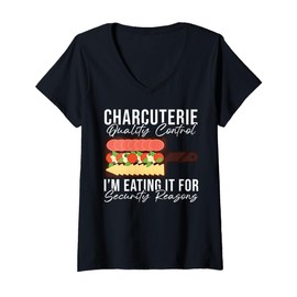 Womens Charcuterie Slate Board Set Kit Charcuterie Artist V-Neck T-Shirt