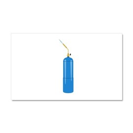 CafePress Propane Torch Car Magnet 20 X 12 Car Magnet, 20"x 12" Magnetic Door Display