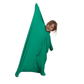Sensory Direct Body Sock for Autism - Medium & Green | for Kids, Adults, Boys & Girls | Full Body Wrap for Hyposensitivity, Compression, Anxiety, ADHD, ASD, Special Needs