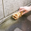 アズマ たわし 角までコケ無いたわしロング 幅:約5cm 全長:約14cm コケ・汚れ落としに。 AZ728