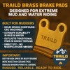 Traild Brass Brake Pad Set for Honda Talon 1000R/1000X/1000X-4 2019-2026