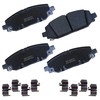 Bendix Premium SBC2186 Ceramic Rear Brake Pads for Jeep Wrangler