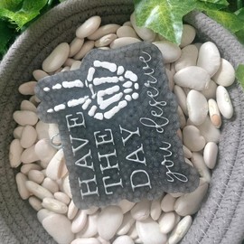 Bad Witch Skull Snake Vibes Freshies for Spooky Season, Goth Style - Color: deserve, scents: fruit loops