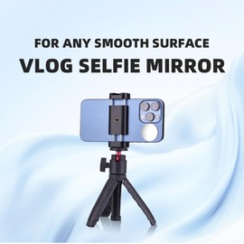 BTG VLOG Selfie Mirror for Camera/Phone Photo Video Selfie Vlog Accessories