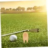 Mipcase 8pcs Bamboo Golf Divot Tool Divot Repair Tool Fork