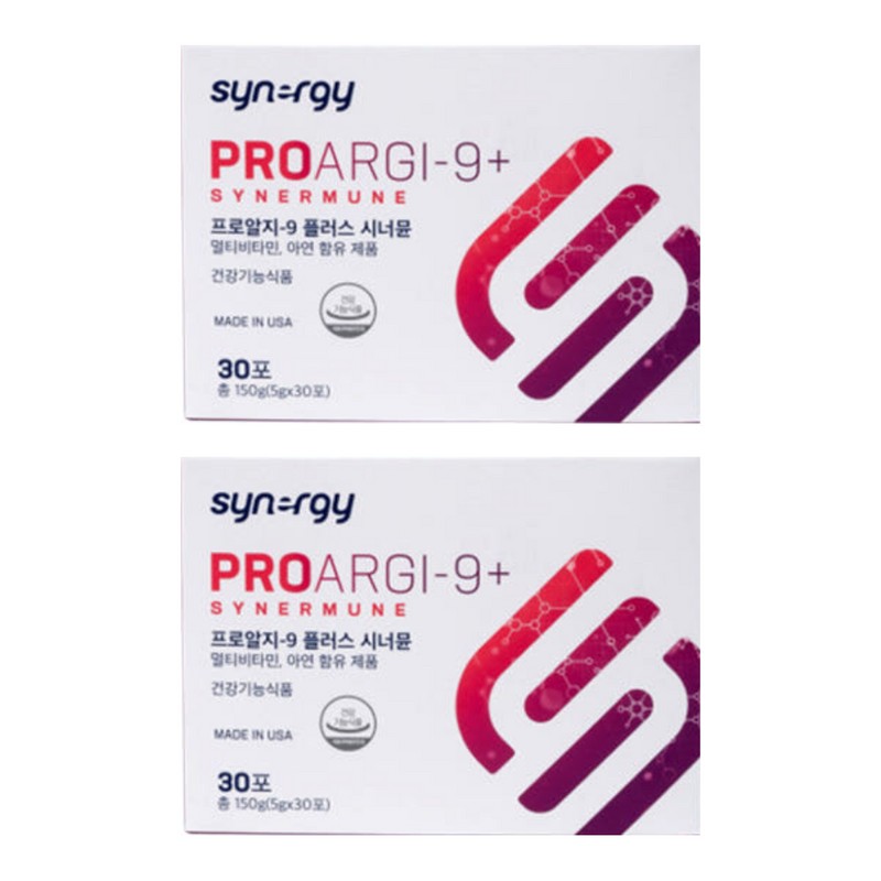 Synergy ProG9 Plus Synemune Multivitamin Zinc 30 sachets 1 box
