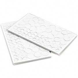 EK Tools Foam DOT 125 INCH 55-01046, White Circles