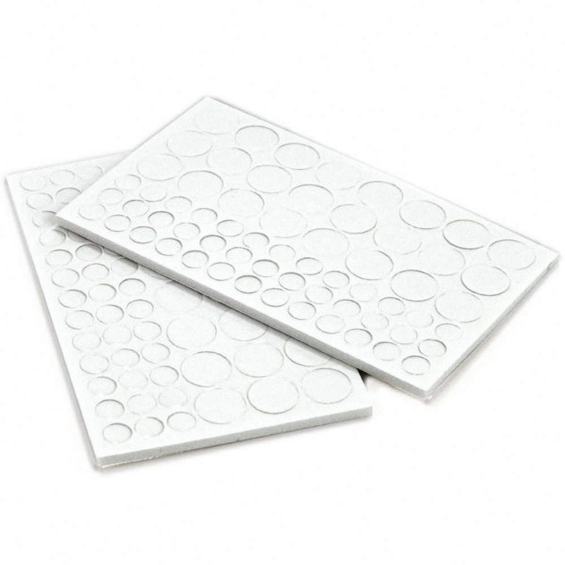 EK Tools Foam DOT 125 INCH 55-01046, White Circles