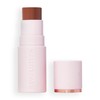 Revolution, Skin Silk Bronzer Stick, Buildable Colour for Cheek, Eye,