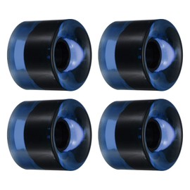 PATIKIL 60mm Longboard Wheels, 4 Pack Skateboard Wheel Street Wheels for Skateboards Cruiser Wheels Replacement 78A, Clear Blue