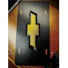 ADS OEM Custom 3D Chevy Bow Tie License Plate Leather