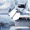 47" Ice Scrapers for Car Windshieldand, 2 in 1 Snow
