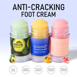 FREEORR Crack Feet Prevention Stick, Moisturizing and Hydrating Foot and Hand Balm, Remove Dead Skin Softening and Nourishing Anti-Cracking Foot Cream for Feet Elbows Knees(1 PC, Blue)