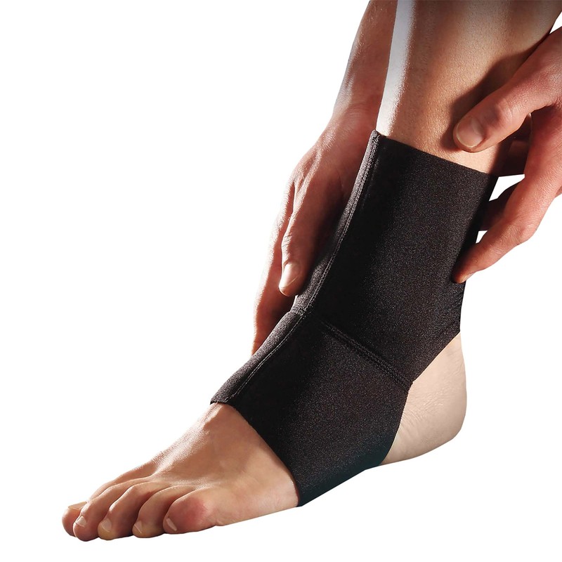 Sprunggelenkbandage aus Neopren von Thuasne Sport - Schwarz - Größe
