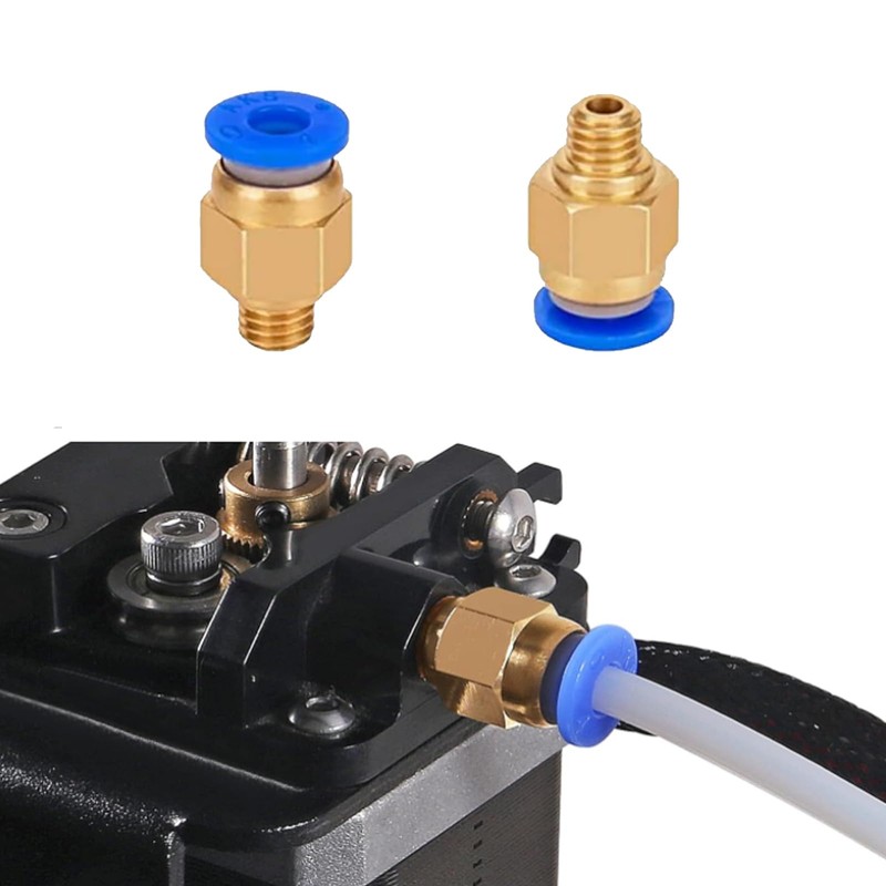 DIANN 20pcs PC4-M6 Pneumatic Fitting for Creality Ender 3/3 Pro/3