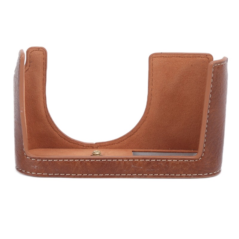 PU Leather Camera Half Case for Leica Q Half Body