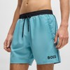 BOSS Men's Starfish Quick Dry Swim Shorts with Contrast Detail,