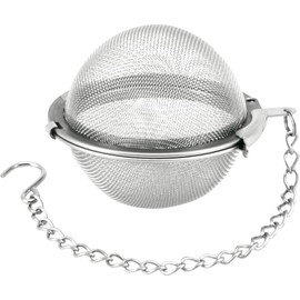 Aoho AQ-V-319 Ball Shaped Tea Strainer, 2.2 inches (55 mm)