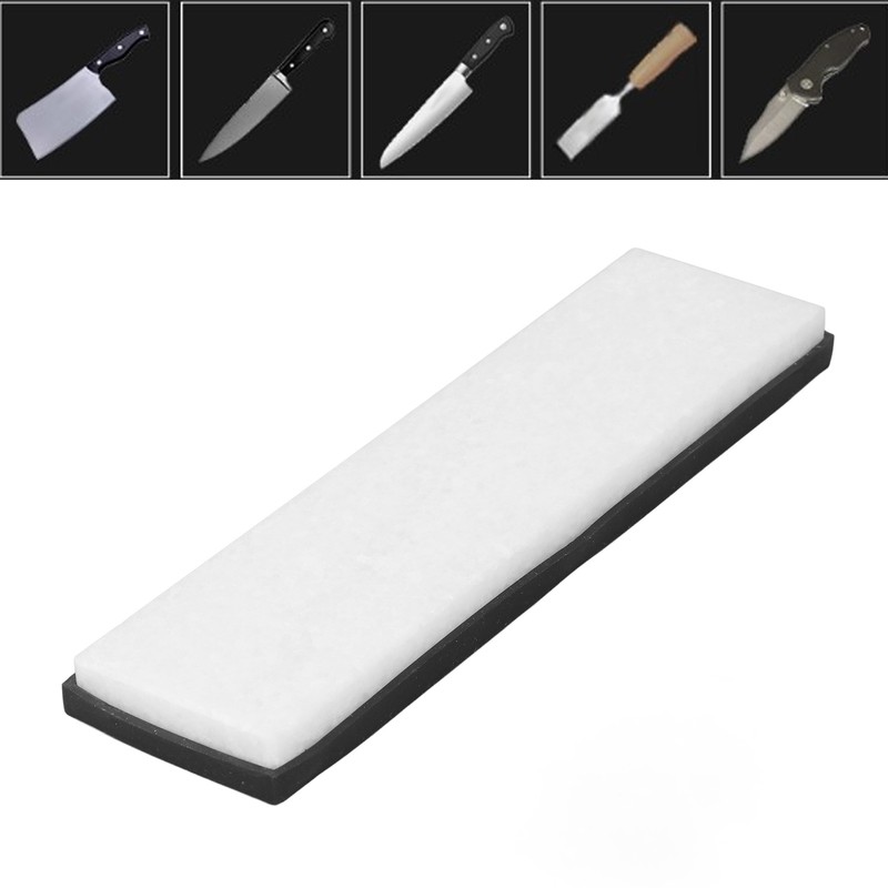 8000Grit Sharpening Stone White Jade Iron Free Professional Whetstone with