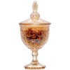 30 oz Glass Apothecary Candy Jar with Lid - Clear