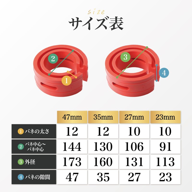 Crown Doris Universal Rubber Spacer Spring Rubber Shock Absorber Auto