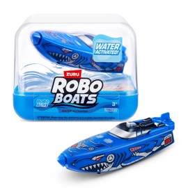 ROBO ALIVE 71123B ZURU, Tiger Robo Shark Boat, 2 Pack